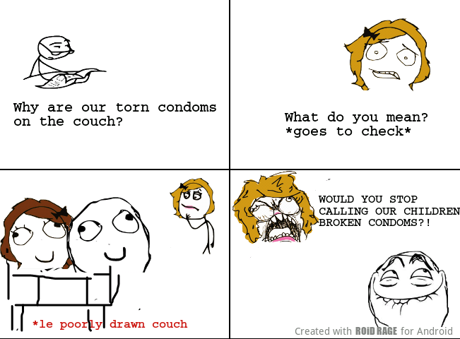 Broken Condoms - meme