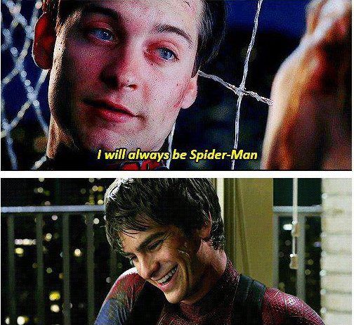 I will always be spiderman - meme