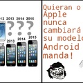 EvoluciÃ³n de Android vs Iphone