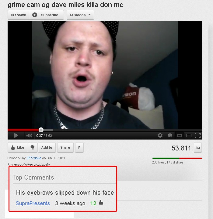youtube comments are the best. - meme