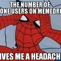 Spiderman Headache