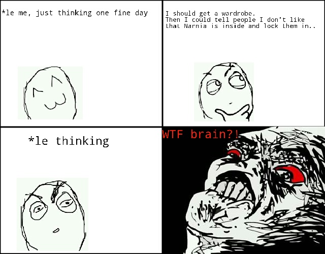 Wtf brain... - meme