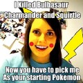 Overly Attached Pikachu