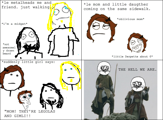Legolas And Gimli - meme
