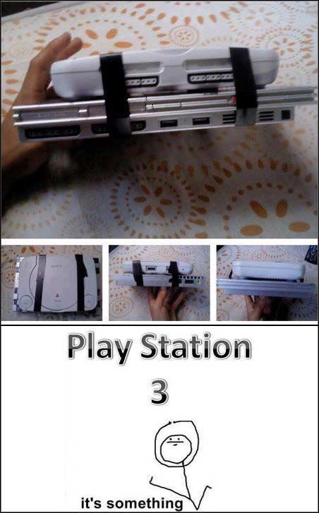 Playstation 1+2 - meme
