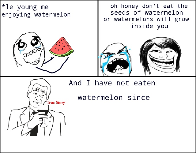 watermelon fear - meme