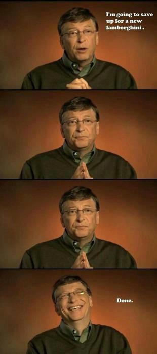 Bill Gates you be trollin' - meme