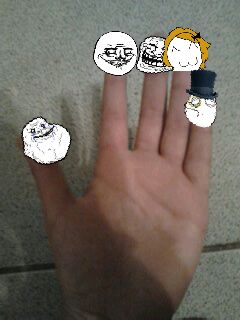 pobre dedo gordo :( - meme