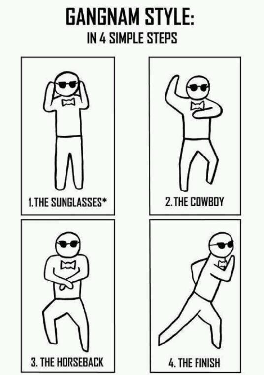 How to do the Gangnam Style - meme