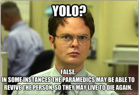 Dwight YOLO - meme