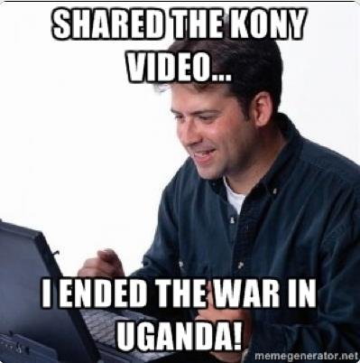 sharing kony - meme