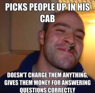 cash cab - meme