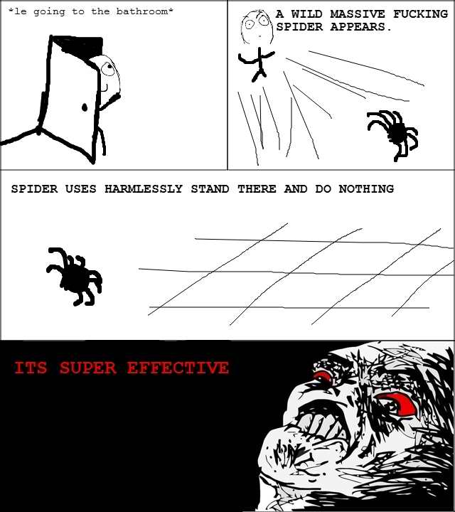 Ew! Spider! - meme