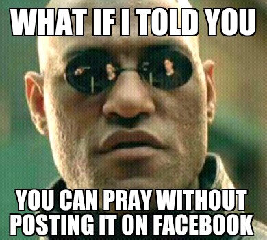 pray - meme