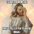 jesus gave us metal