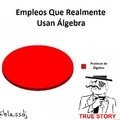la realidad del Algebra