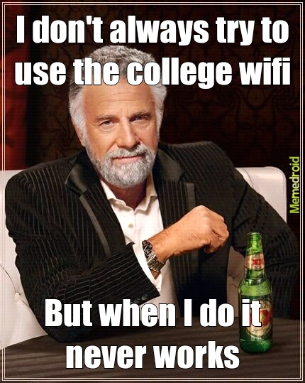 College problems - meme