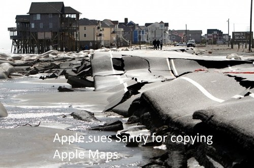 Apple maps is shit - meme