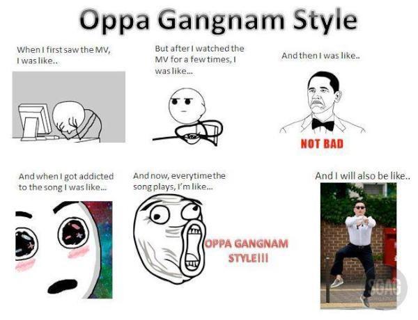 Oppa gangam style - meme