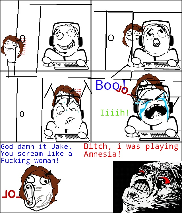 Boo! (amnesia style) - meme