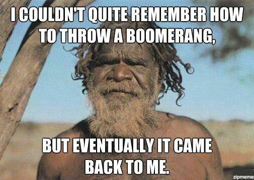 Boomerang - meme.