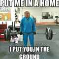 bring it grandma