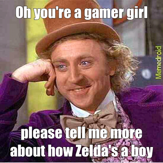 give gamer girls a bad name! - meme