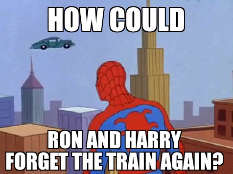 Harry Potter Spiderman - meme