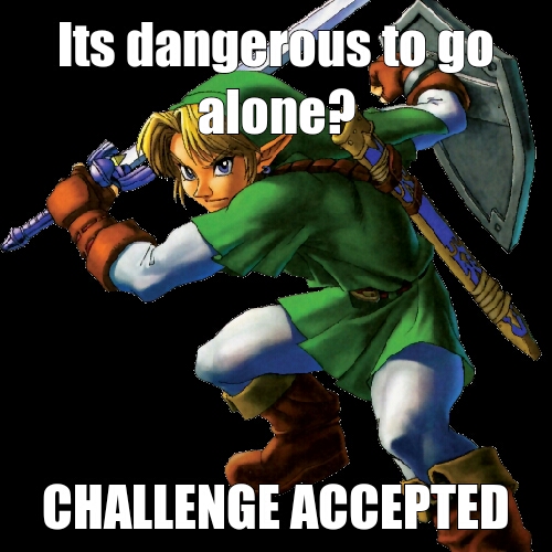 Link is badass - meme