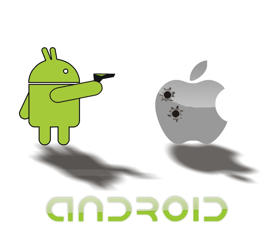 android vs. Apple - meme