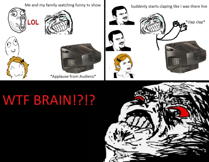 Wtf brain? - meme