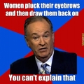 Women and Eyebrows