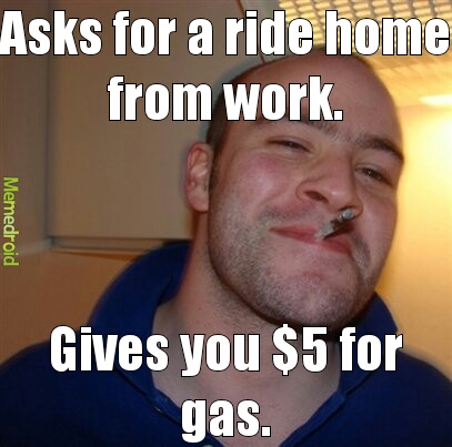 gas money - meme