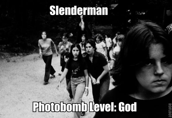 Photobomb God - meme