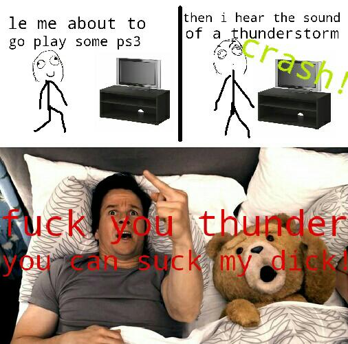 thunder - meme