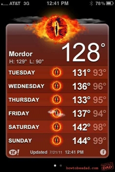 This weeks forecast, hot as hell... - meme