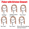 control you're emotions Kristen...