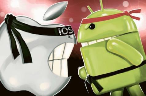 apple VS android - meme