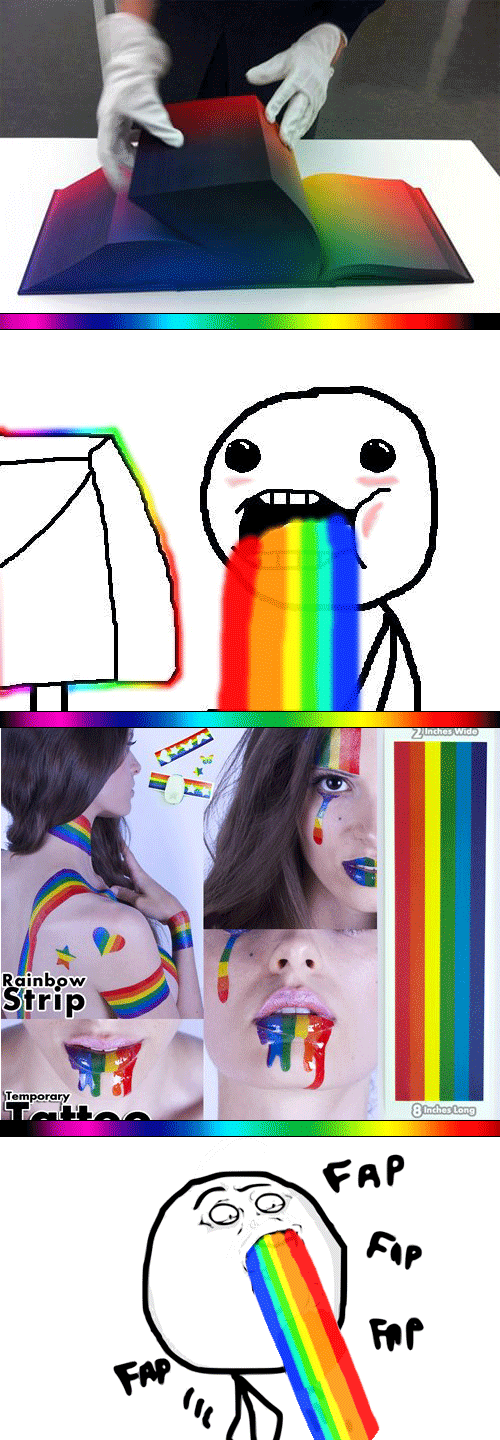 Taste the Rainbow - meme