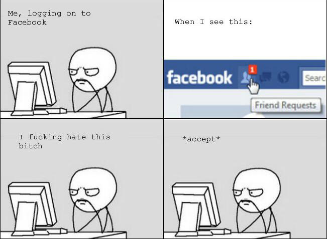 Story of facebook - meme