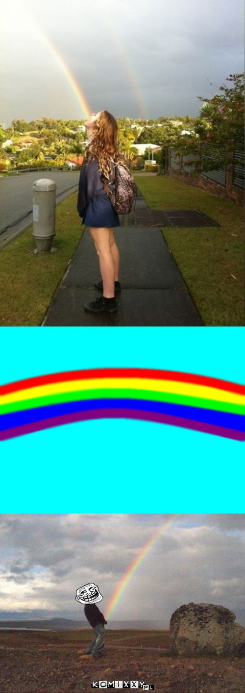 over the rainbow - meme