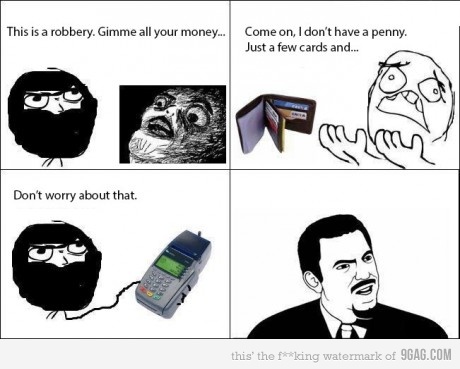 Robbery service - meme
