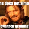 pushy grandmas