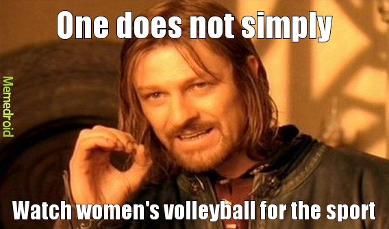 womens volleyball - meme
