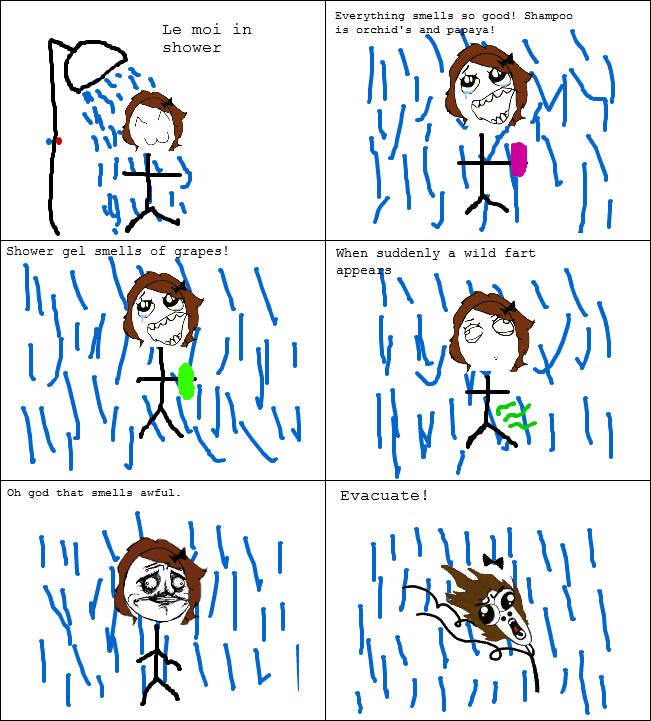 Shower smells - meme