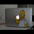 Homer and Apple