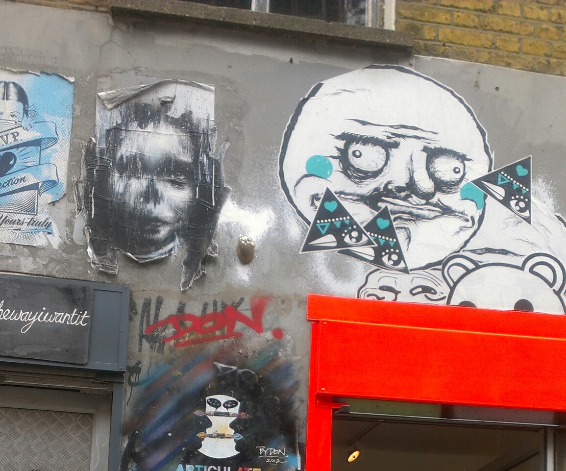 Just ssome badass graffiti.. - meme