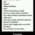 English is not that easy.