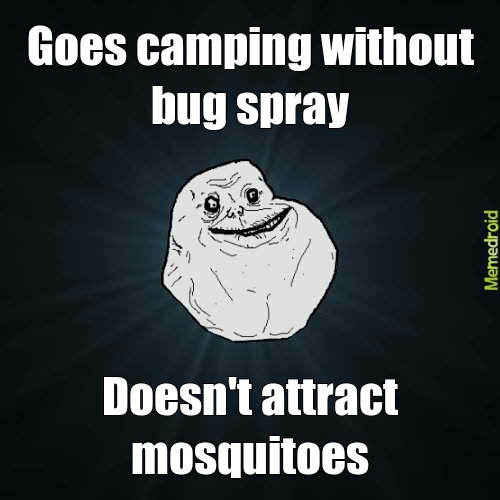 no bug spray - meme