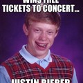 Bad luck... Bieber?